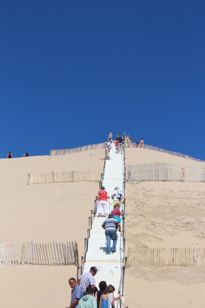 Escalier Dune du Pilat
