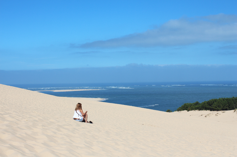Vue de la Dune du Pilat