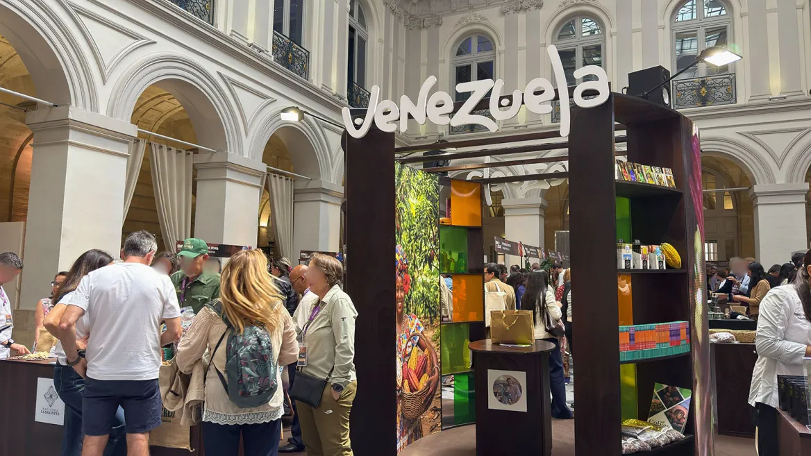 Showcolat Bordeaux Stand Venezuela