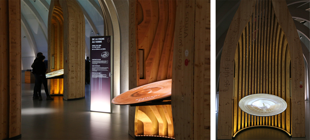 Alcoves for discovering wines: sparkling, sweet, rosé...