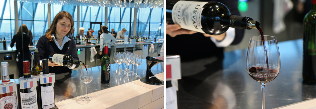 Free tasting at the Cité du Vin