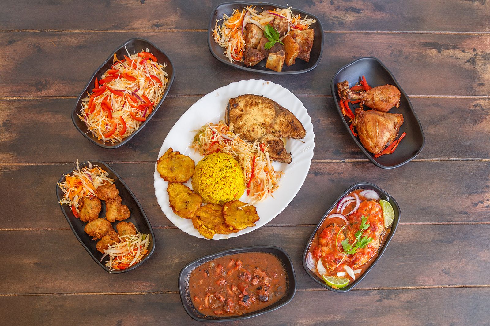 Plats antillais