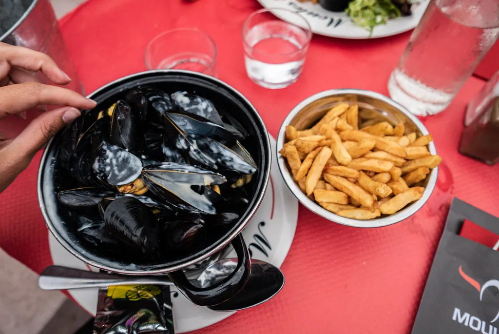 Moules frittes arcachon