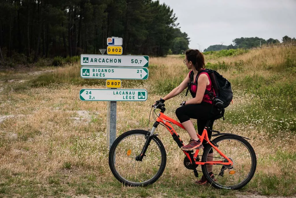 vélo cap ferret