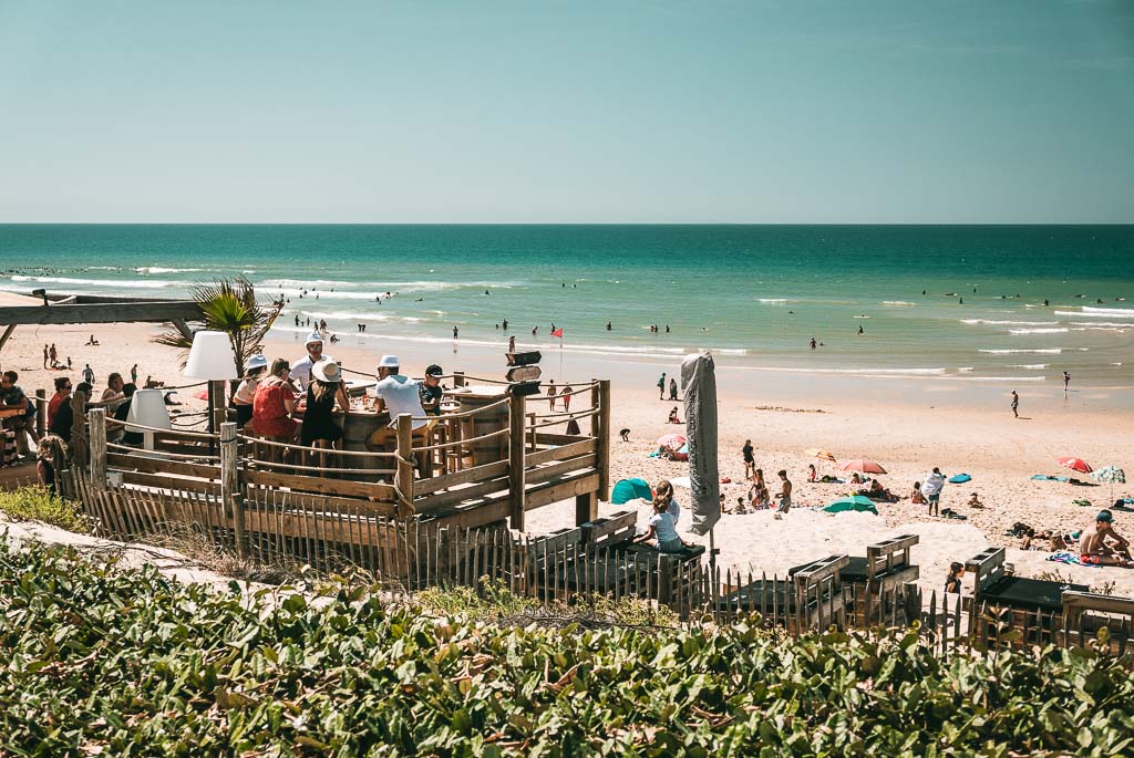 Lacanau beach