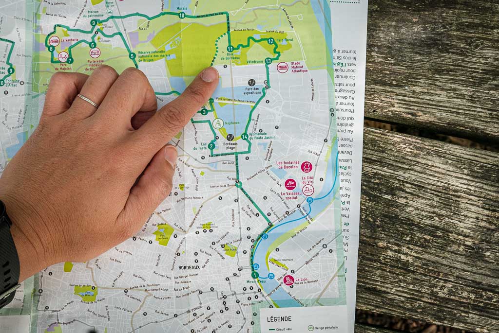 Aujourd’hui, direction le nord de Bordeaux