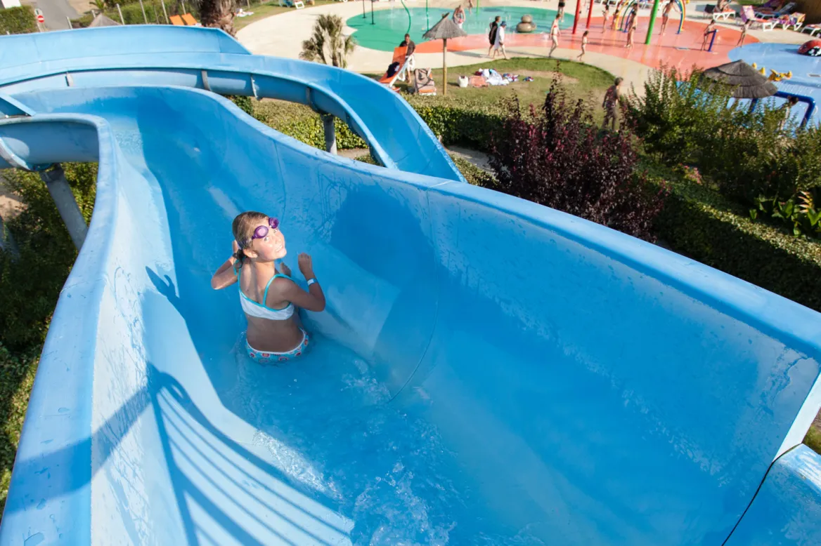 Toboggans camping les viviers
