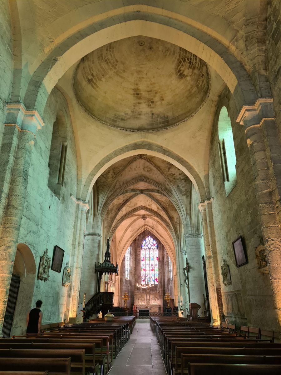 Interior of the collegiate church