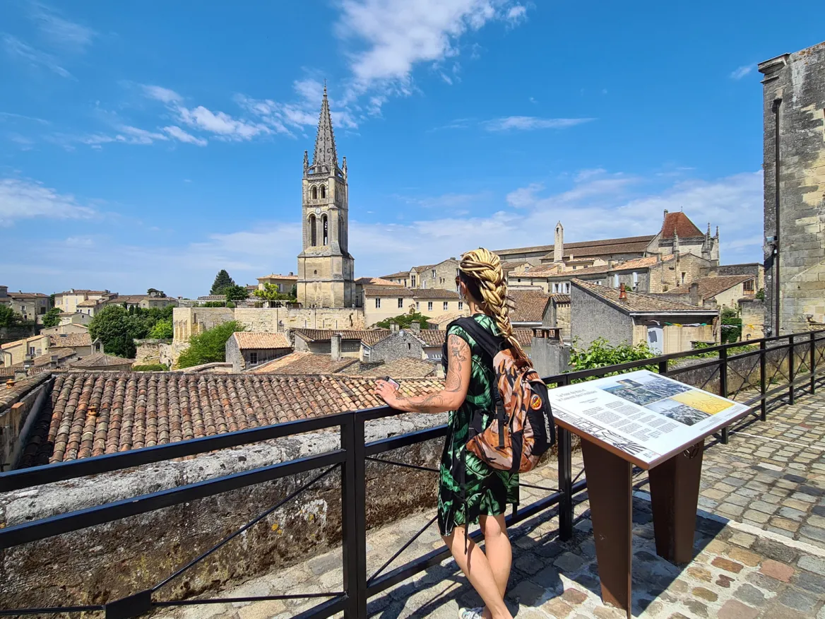 Panorama in front of the Cloitre des Cordeliers
