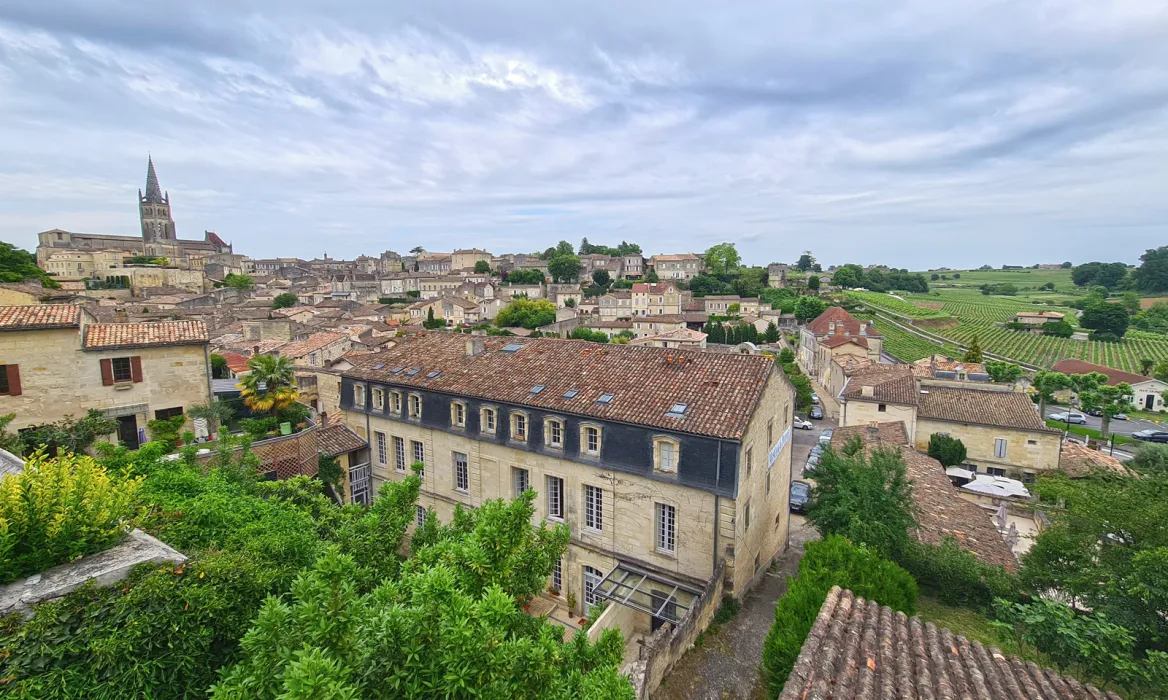 Panoramic view of Saint-Emilion