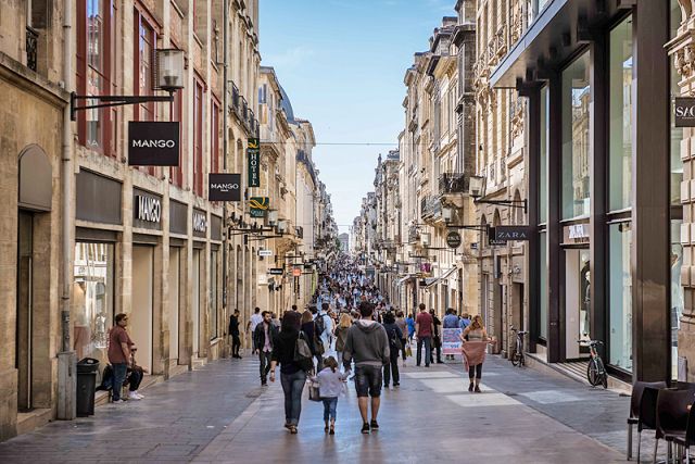 La rue Sainte-Catherine