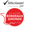 Selectionné par le Guide Bordeaux Gironde